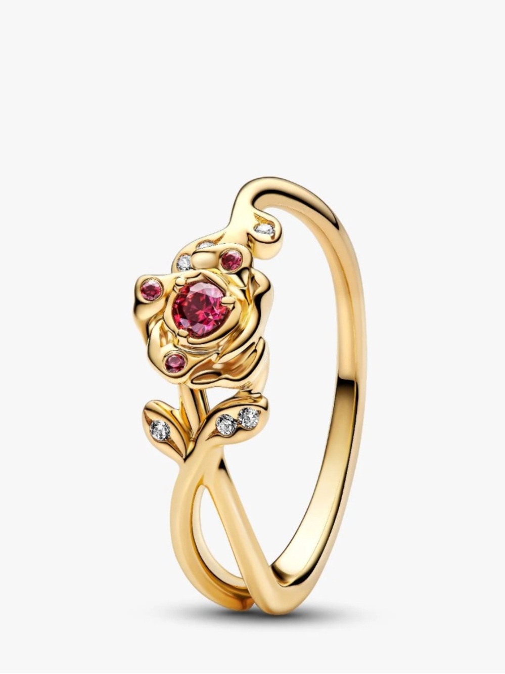 Pandora🩷Disney Beauty and the Beast Rose Ring
14k Gold-plated metal blend